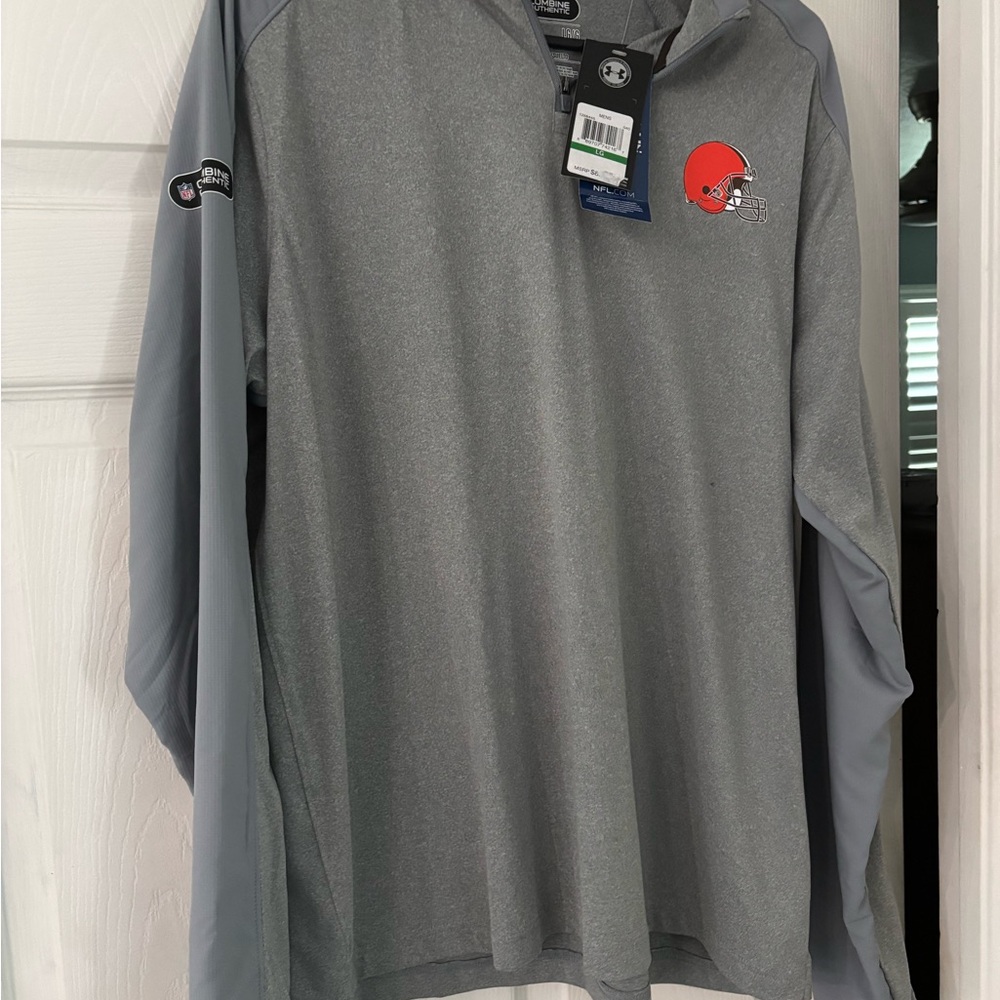 Under Armour Gray Quarter-Zip Sweatshirt